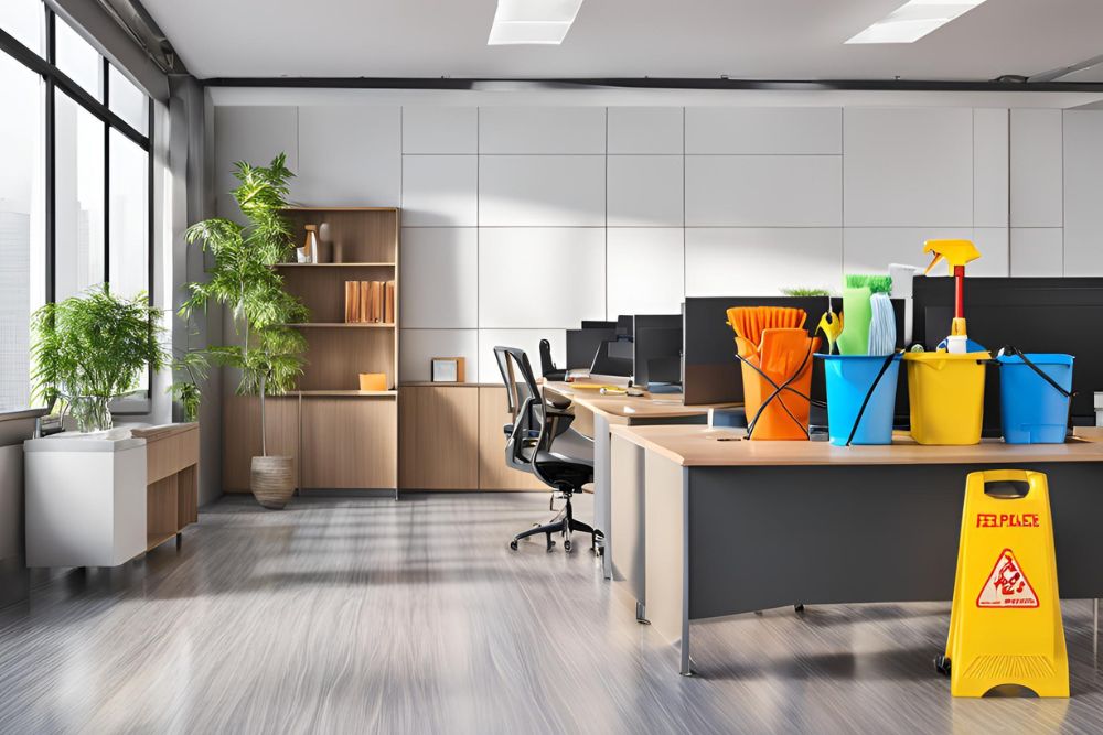 Suministros de limpieza para oficina